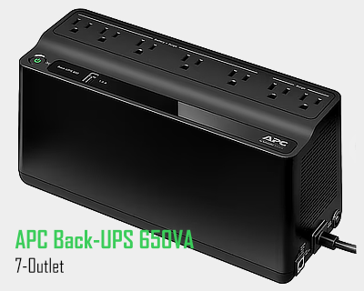 APC Back-UPS 650VA 7-Outlet